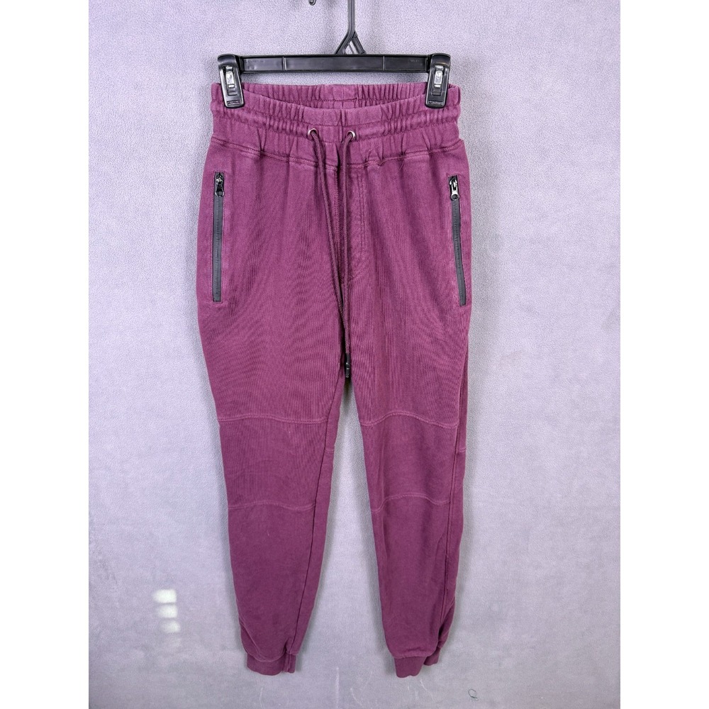 American Tall Sweatpants Mens S Tall‎ Red Fleece Joggers Drawstring Athleisure